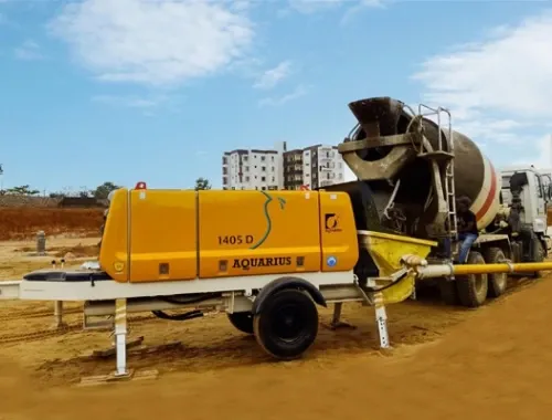Up to 30 m³/h | Stationary Concrete Pumps on rent