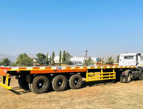 21–30 Ton | High-bed (Flatbed) Trailers on rent