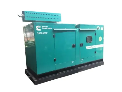 62.5 kVA Diesel Generator, Three Phase, Skid Mounted on rent