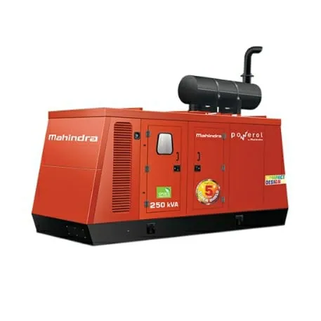 250 kVA Diesel Generator, Three Phase, Skid Mounted on rent
