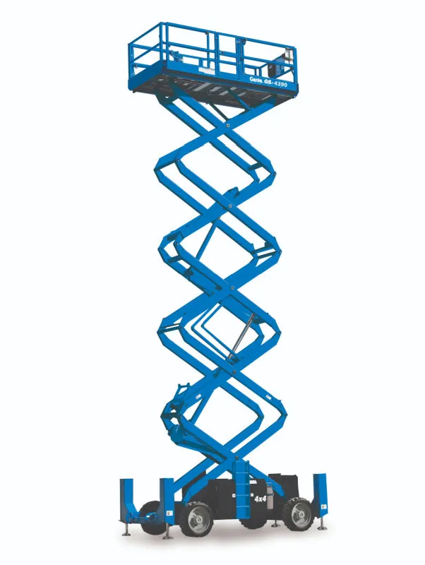 43ft | 13.1m Scissor Lift on rent