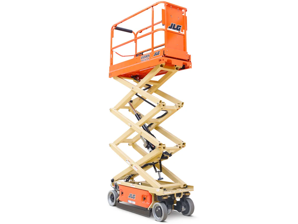 19ft | 5.6m Electric Scissor Lift on rent