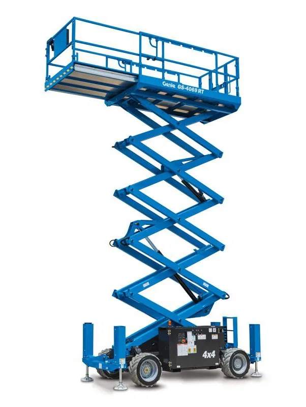40ft | 12.3m Electric Scissor Lift on rent